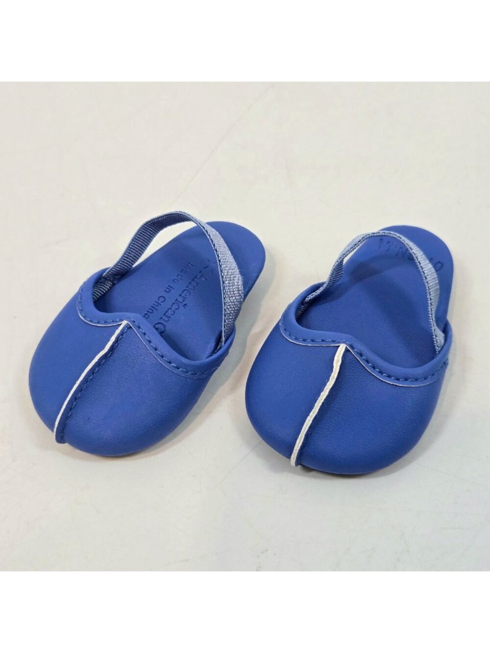American Girl Molly's Floral Pajamas Blue House Slippers Shoes ONLY Replacement